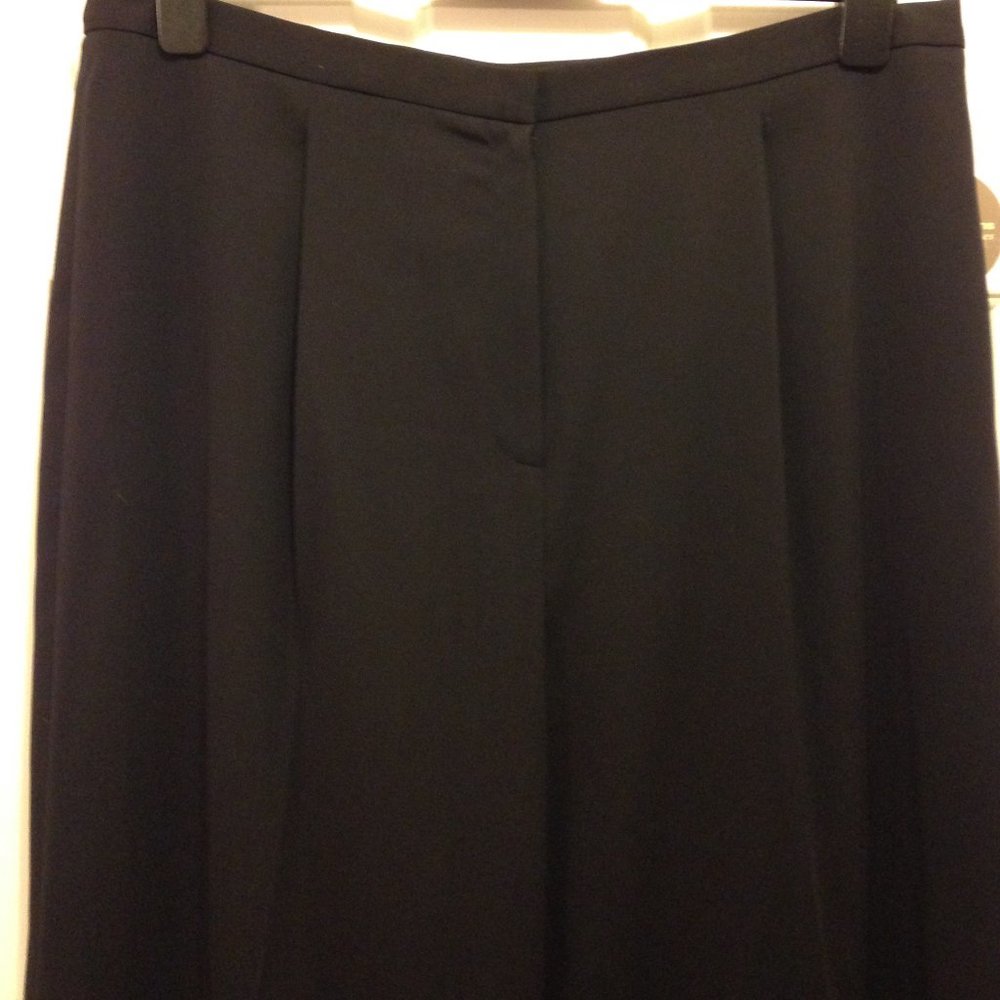Vintage NWT Valerie Stevens Black Stretch Dress Pants size 20W